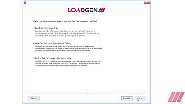 LoadGen Configurator - Getting Started First Steps